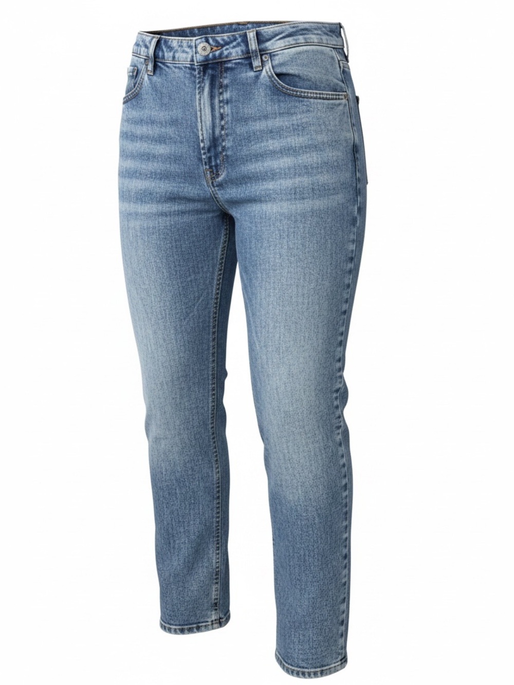 NWT AG Adriano Goldschmied Alexxis Slim High-Rise Jeans Size 32 Light Wash